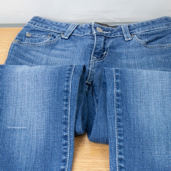 Levi's 535 Leggings 1 (25 X 28) Women's Juniors Denim Jeans Medium Wash - Picture 5 of 10